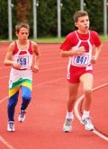 Nino Mikulić i Leon Furdi u utrci na 600 m